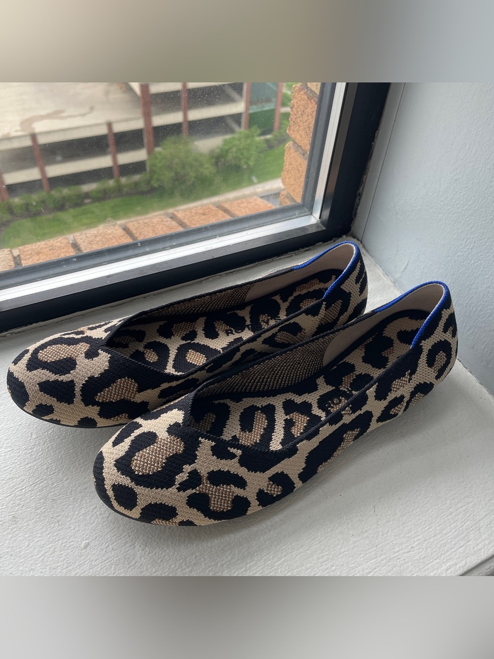 Rothy’s leopard print flats